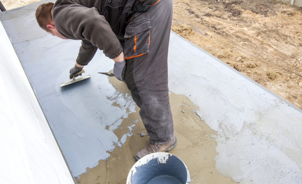 Évaluer un risque de condensation superficielle au droit d'une terrasse en béton