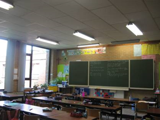 photos éclairage école primaire - bât. A.