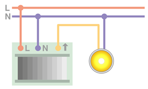 Schema Electrique Branchement Cablage: schéma branchement câblage détecteur  de mouvement presence
